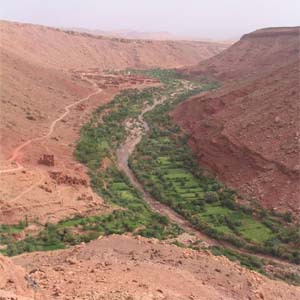 randonnée trek Telouet Maroc