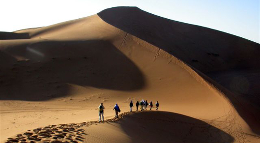 Maroc randonnée trek dunes désert Sahara Zagora Foum Zguid