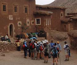 Maroc randonnée trek Atlas M'Goun sommet gorges villages